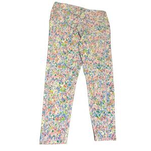 Tek Gear Ultrastretch High Waist Side Pockets 7/8 Leggings Activewear Pants Sz X